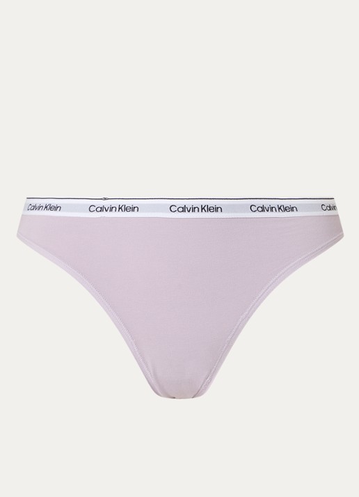Calvin Klein Modern hipster met logoband - voorkant lilac sugar / paars