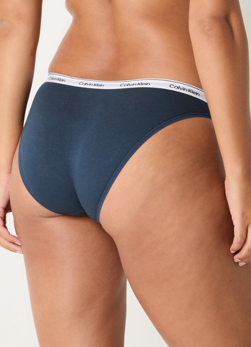 Calvin Klein Modern hipster met logoband - achterkant 3 ink / blauw