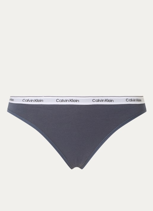 Calvin Klein Modern hipster met logoband - voorkant 4 ink / blauw