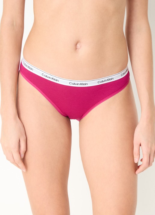 Calvin Klein Modern hipster met logoband - detail 2 jewel / roze