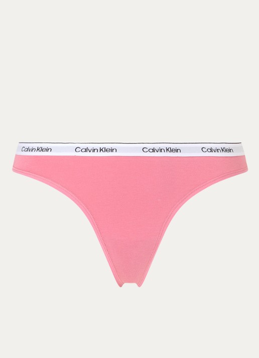 Calvin Klein Modern hipster met logoband - voorkant 3 berry pink / roze