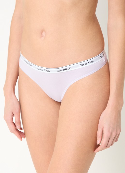 Calvin Klein Modern hipster met logoband - detail 2 orchid petal / paars