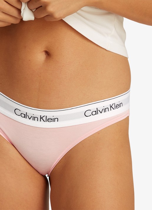Calvin Klein Modern hipster met logoband - detail 3 buff pink  / roze