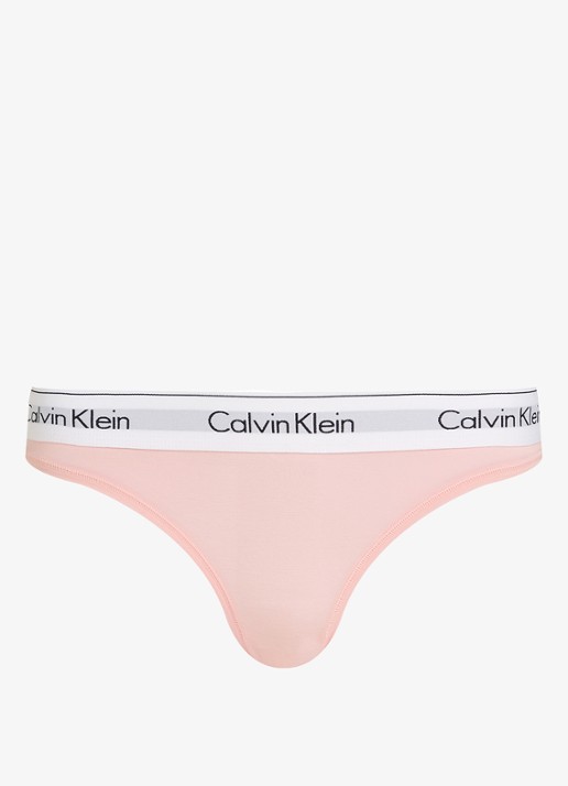 Calvin Klein Modern hipster met logoband - voorkant buff pink  / roze