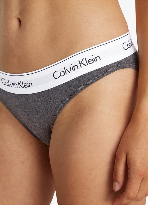 Calvin Klein Modern hipster met logoband - detail 3 charcoal grey heather/ashford grey / grijs