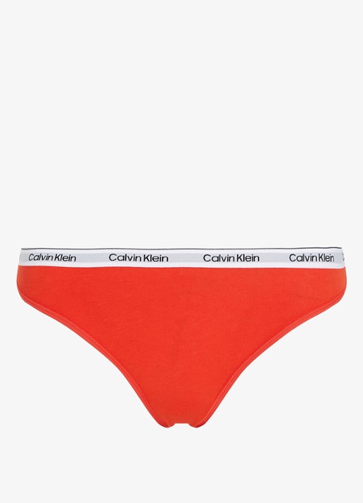 Calvin Klein Modern hipster met logoband - voorkant molten / rood