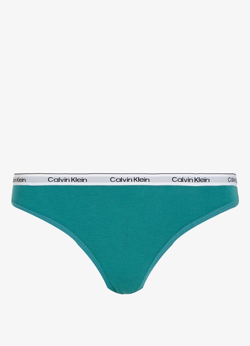 Calvin Klein Modern hipster met logoband - voorkant lively teal / groen