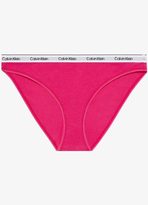 Calvin Klein Modern hipster met logoband - voorkant 3 vibrant pink-245 / roze