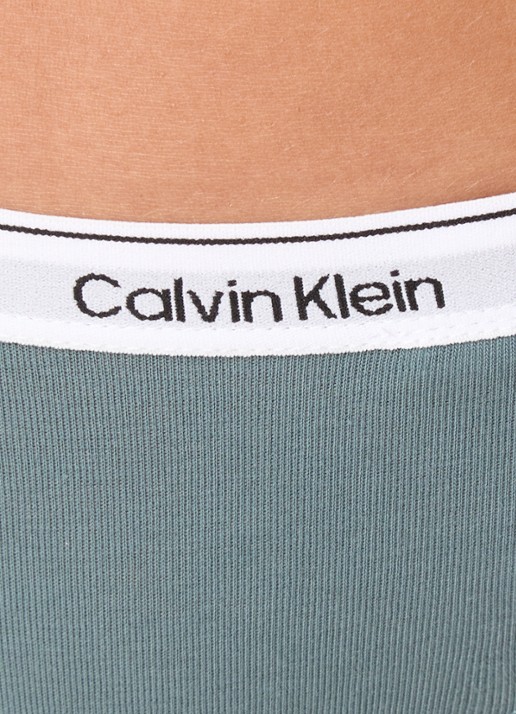 Calvin Klein Modern string met logoband - detail 3 blue performance / blauw