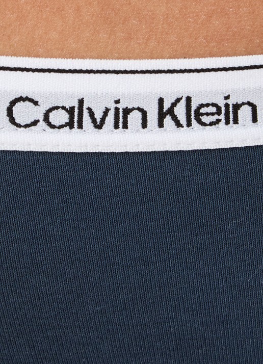 Calvin Klein Modern string met logoband - detail 3 ink  / blauw