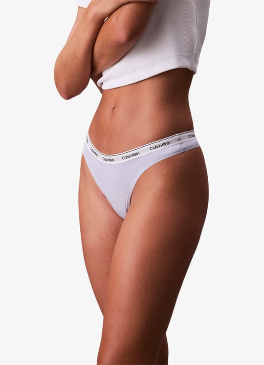 Calvin Klein Modern string met logoband - detail casual blue-tkf / licthblauw