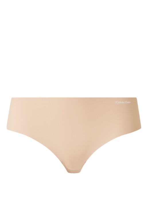 Calvin Klein Naadloze hipster - voorkant 6 donkerbeige