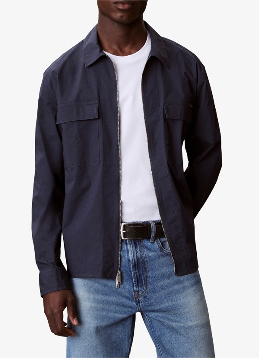 Calvin Klein Overshirt met borstzakken