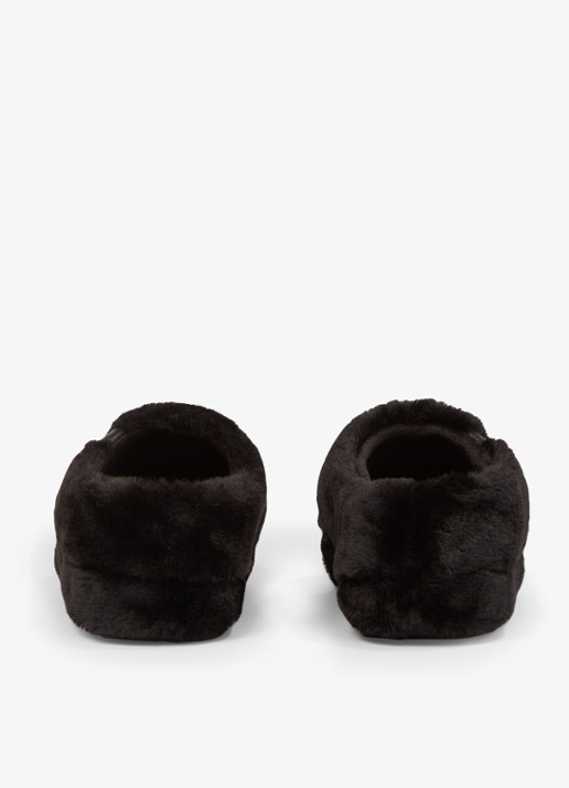 Calvin Klein Pantoffel met logo - detail 3 zwart