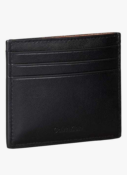 Calvin Klein Pasjeshouder met logo - detail 2 zwart