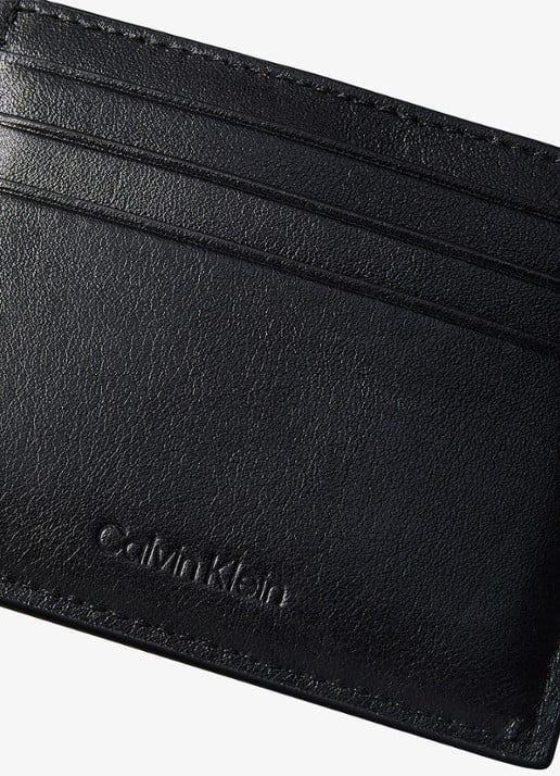 Calvin Klein Pasjeshouder met logo - detail 3 zwart