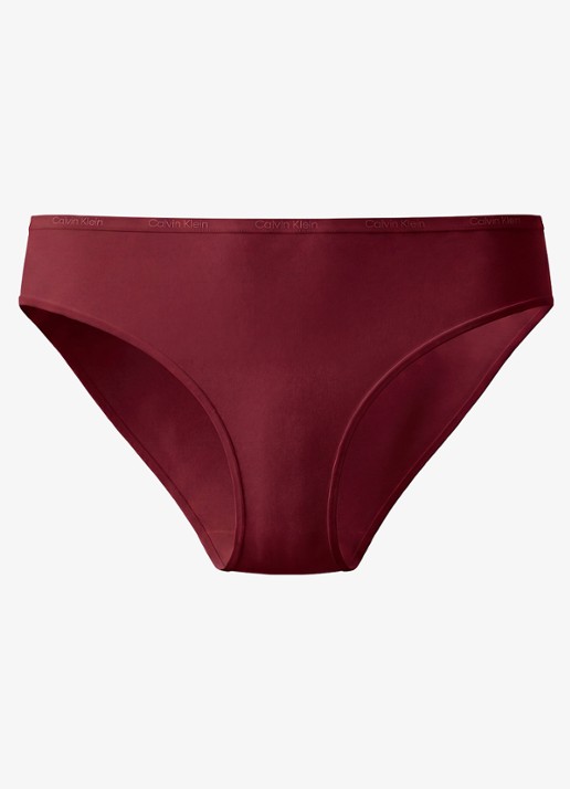 Calvin Klein Perfectly fit slip met logoband - voorkant 4 established red-4gj / rood