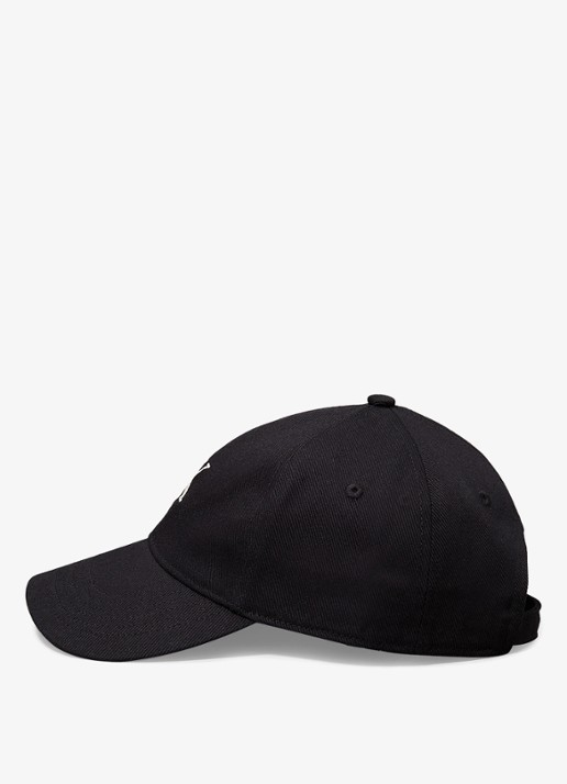 Calvin Klein Pet met logoborduring - detail 3 zwart