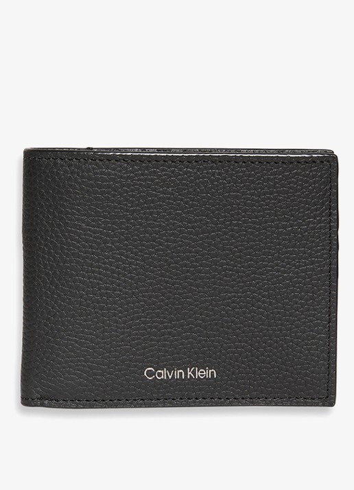 Calvin Klein Portemonnee met logo - detail 2 zwart
