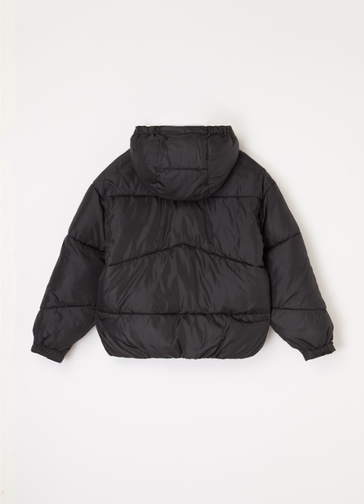 Calvin Klein Puffer jack met steekzakken - achterkant 2 zwart
