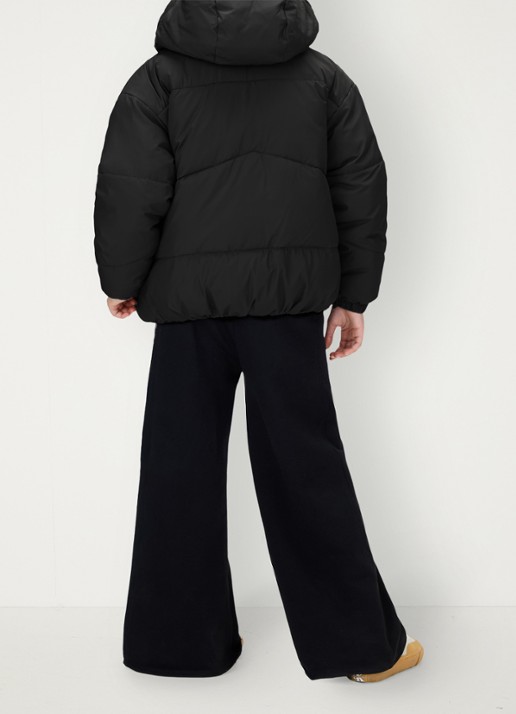 Calvin Klein Puffer jack met steekzakken - achterkant 3 zwart