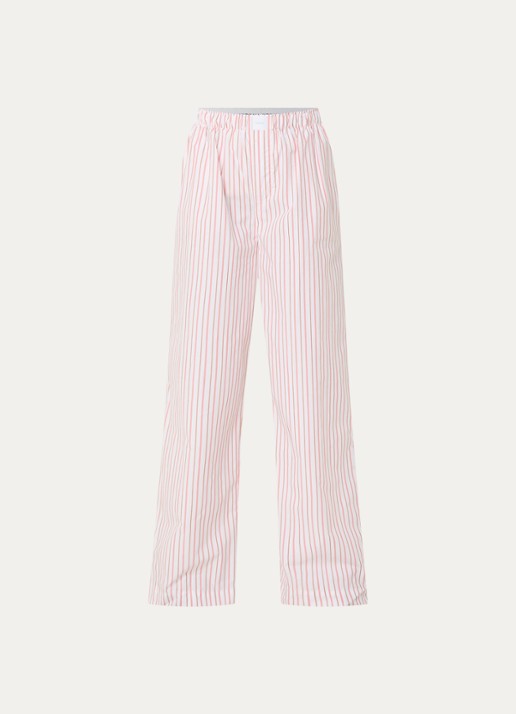 Calvin Klein Pyjamabroek met logoband - voorkant 2 abrikoos
