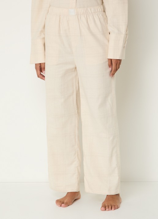 Calvin Klein Pyjamabroek met ruitdessin