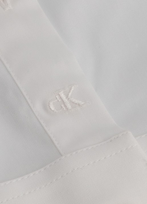 Calvin Klein Regular fit overhemd met stretch - detail 3 wit