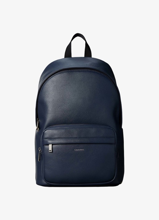 Calvin Klein Rugzak met laptopvak - voorkant 3 blue nights-cci / blauw