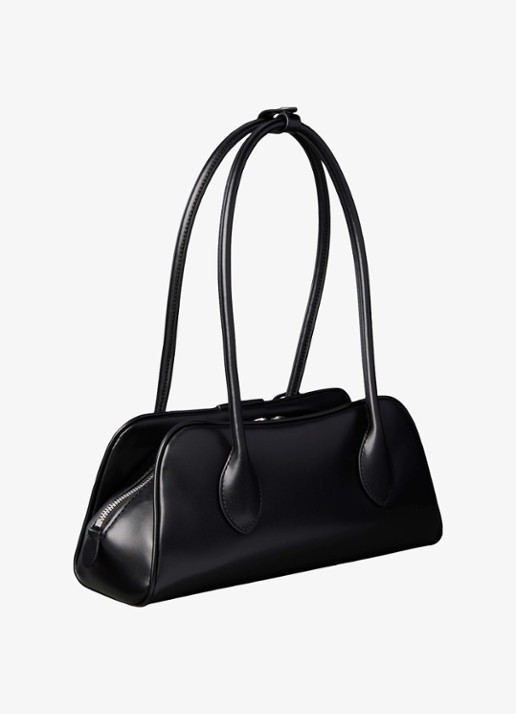 Calvin Klein Schoudertas met logo - achterkant 3 black-ub1 /  zwart
