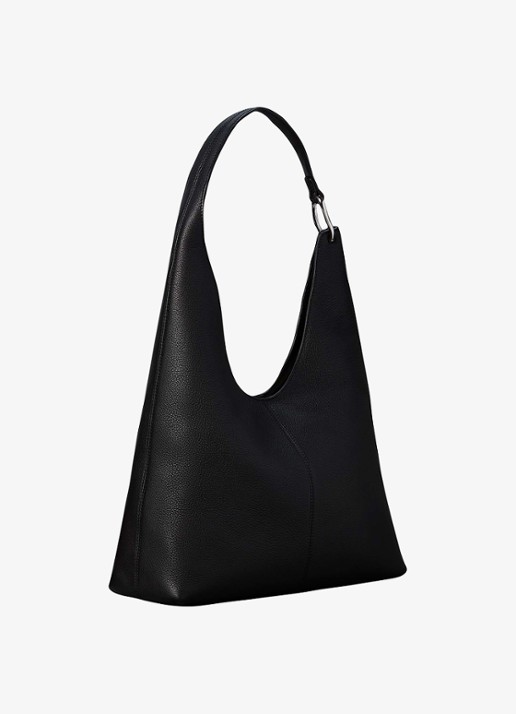 Calvin Klein Schoudertas van leer