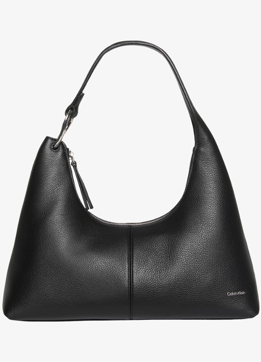Calvin Klein Schoudertas van leer