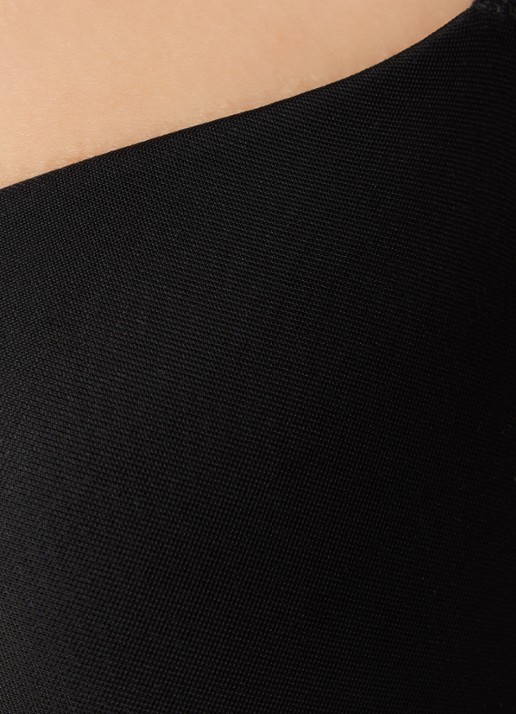 Calvin Klein Sheer Marquisette plunge push-up bh - detail 7 zwart