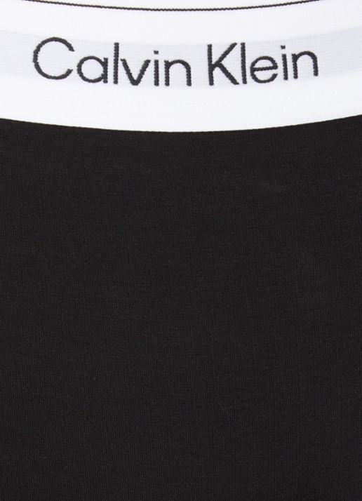 Calvin Klein Shorty met logoband - detail 3 zwart