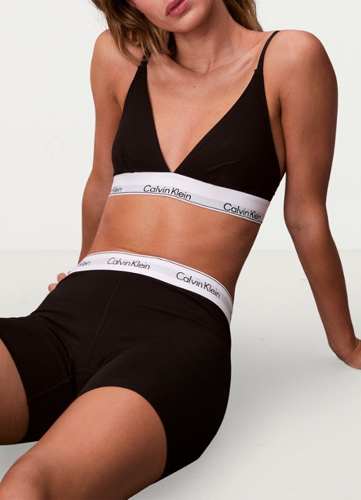 Calvin Klein Shorty met logoband  - detail 5 zwart