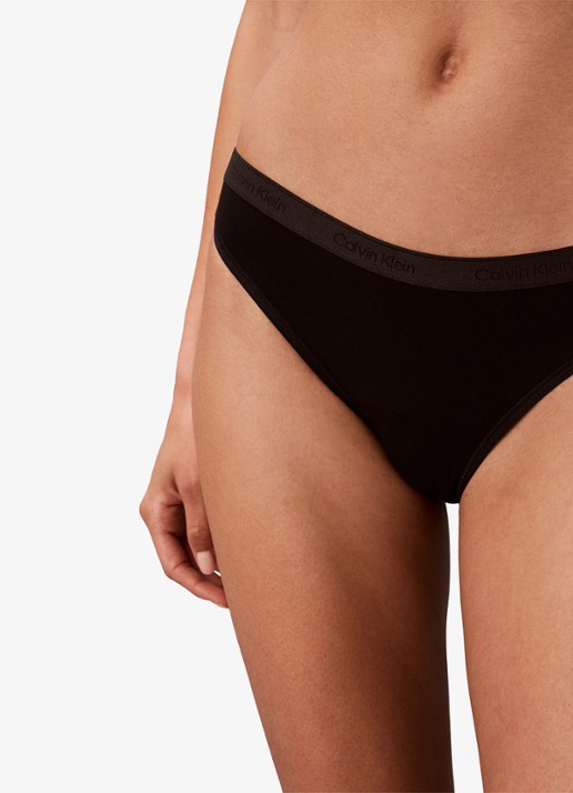 Calvin Klein Slip met logoband in 5-pack - detail 5 rood