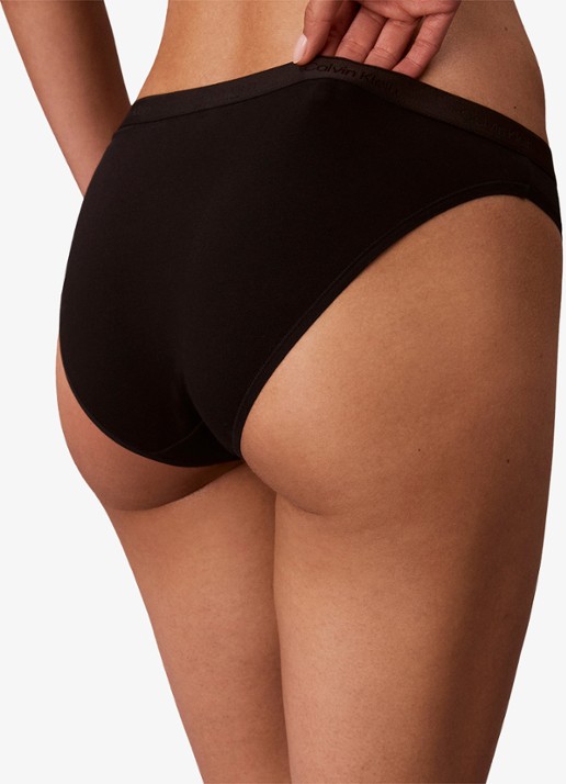 Calvin Klein Slip met logoband in 5-pack - detail 6 rood