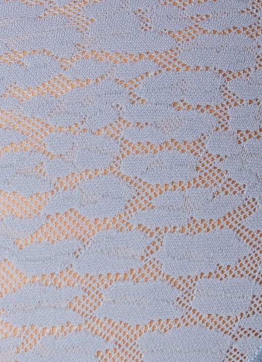 Calvin Klein Slip van mesh met panterprint - detail 2 staalblauw