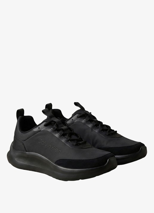 Calvin Klein Sneaker met logo - detail 2 zwart