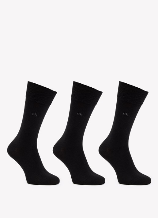 Calvin Klein Sokken met logo in 3-pack