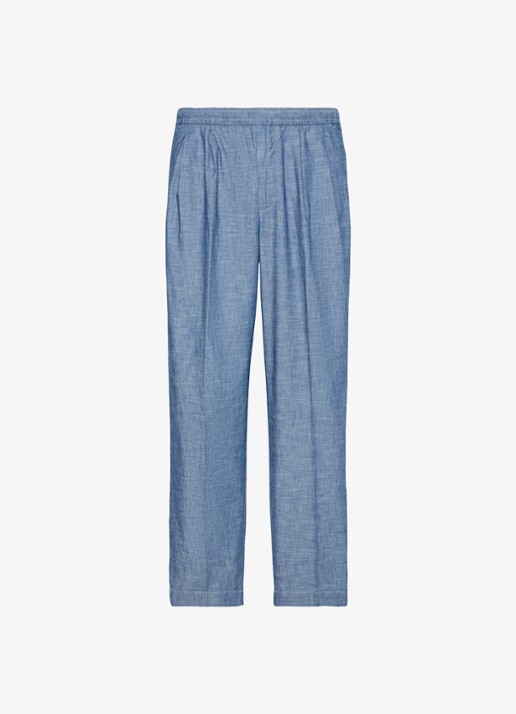 Calvin Klein Straight fit pantalon met trekkoord