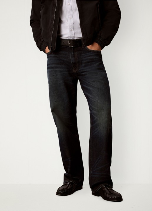 Calvin Klein Straight leg jeans met donkere wassing