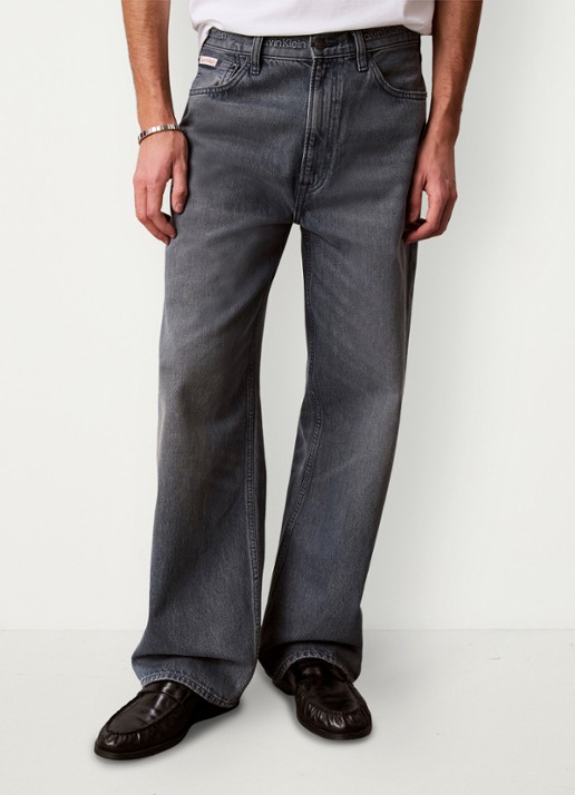 Calvin Klein Straight leg jeans met gekleurde wassing