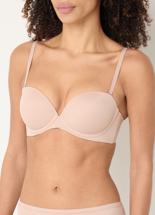Calvin Klein Strapless Push Up bh met afneembare bandjes