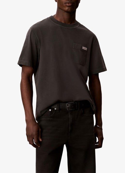 Calvin Klein T-shirt met borstzak