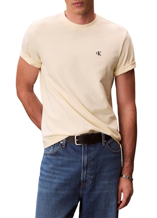 Calvin Klein T-shirt met logoborduring