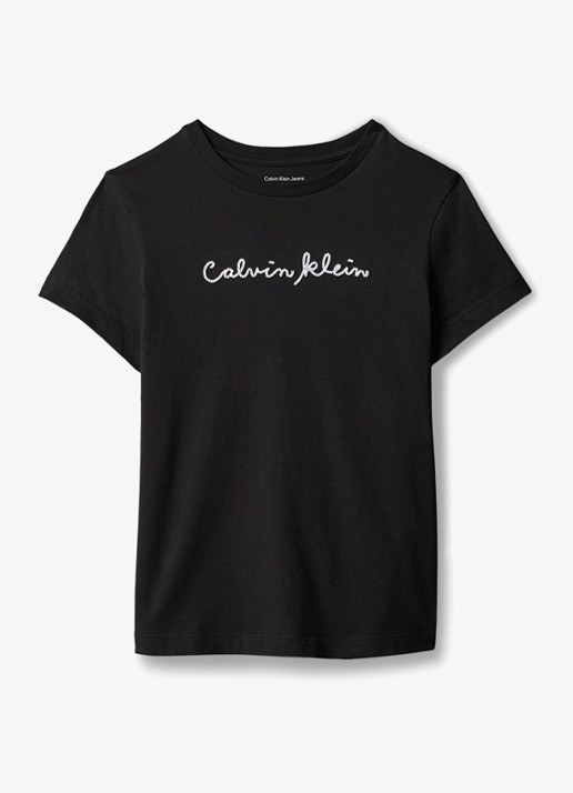 Calvin Klein T-shirt met logoborduring