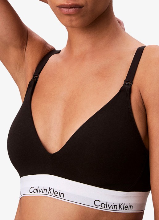 Calvin Klein Voedings bralette met logoband