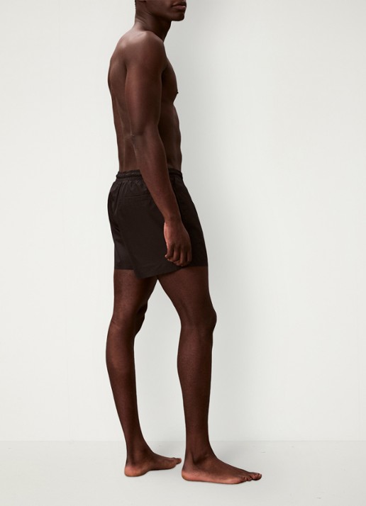 Calvin Klein Zwemshorts met logo en trekkoord - detail 5 zwart