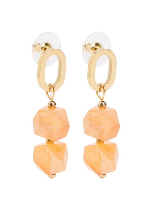 Camps & Camps Stones oorsteker verguld